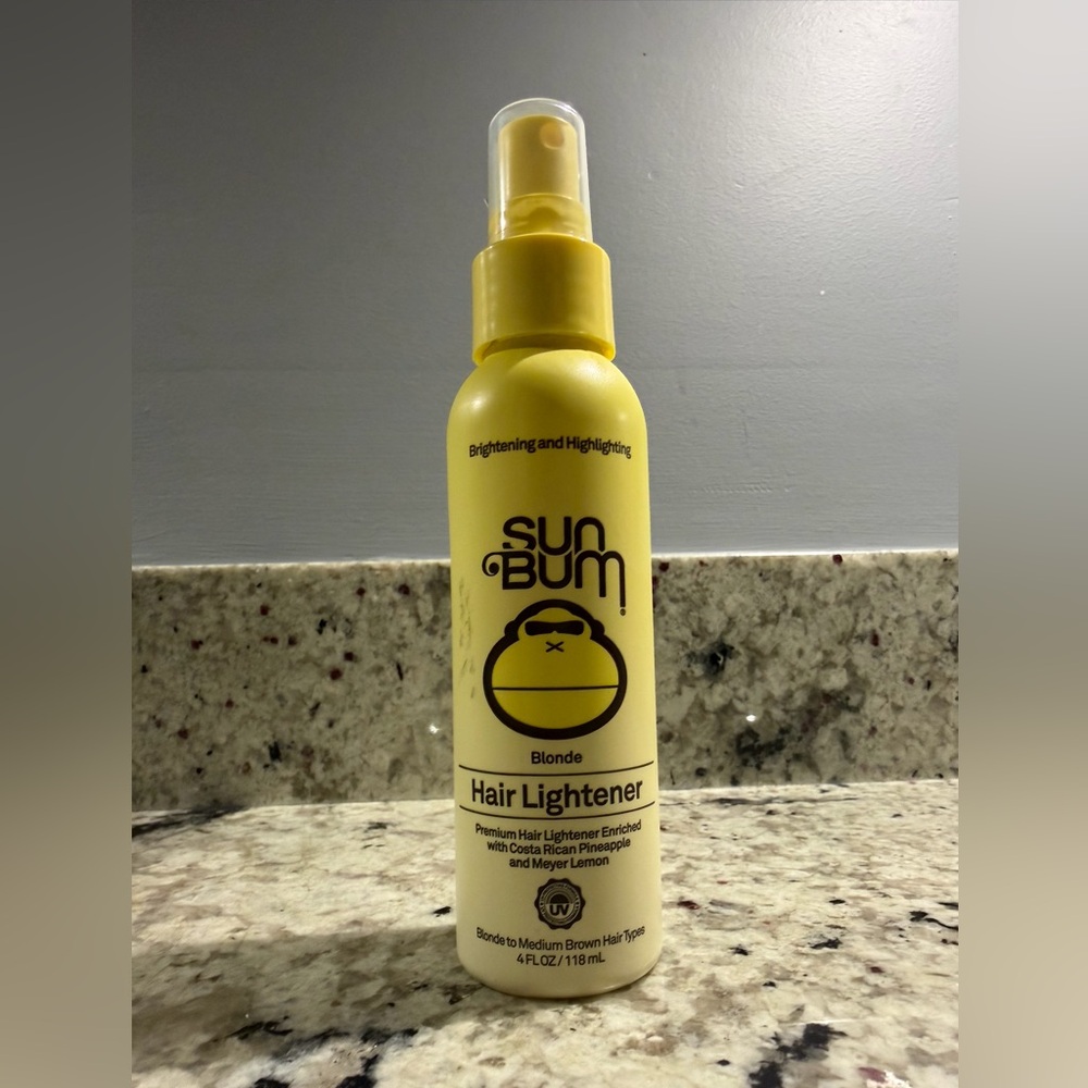 Sunbum Blonde Formula Hair Lightener, 4 oz Spray